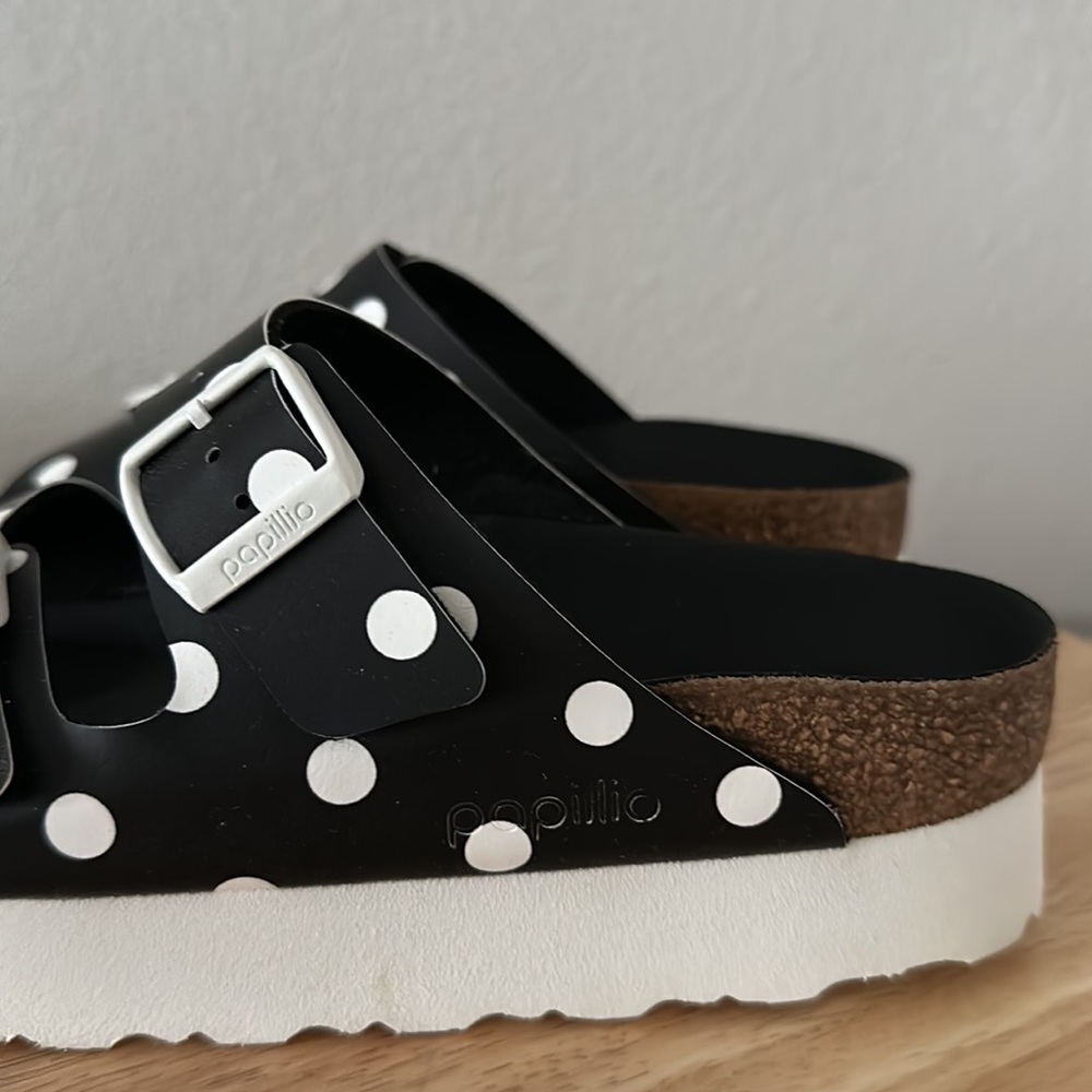 Papillio by Birkenstock Arizona Polkadot Platform Sandal - Picture 7 of 9